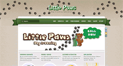 Desktop Screenshot of littlepaws.ie