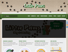 Tablet Screenshot of littlepaws.ie